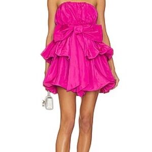 Gallant Dress in Fuschia Red
LOVESHACKFANCY